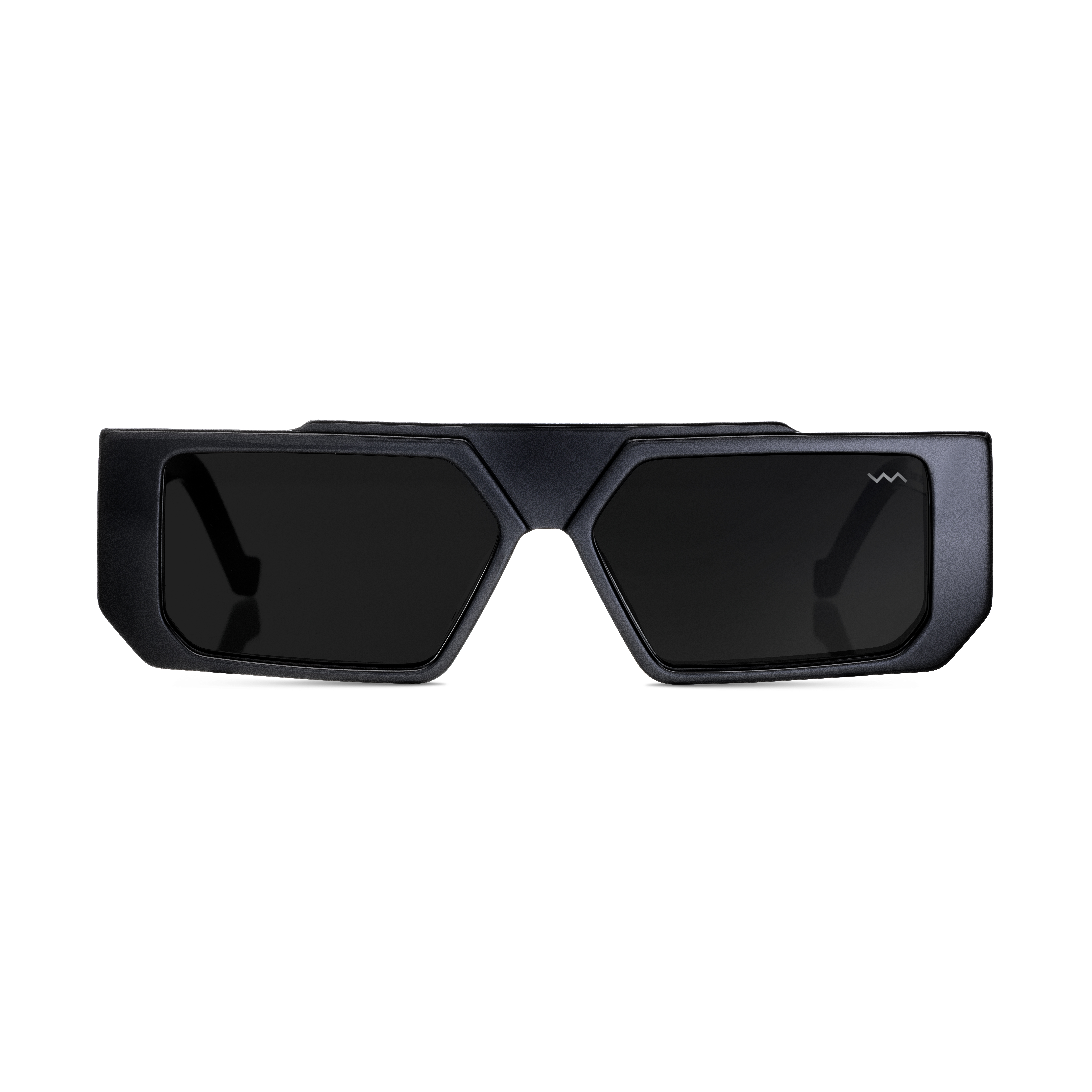 BL0003 Vava  Black Rectangular Geometric Sunglasses for Unisex