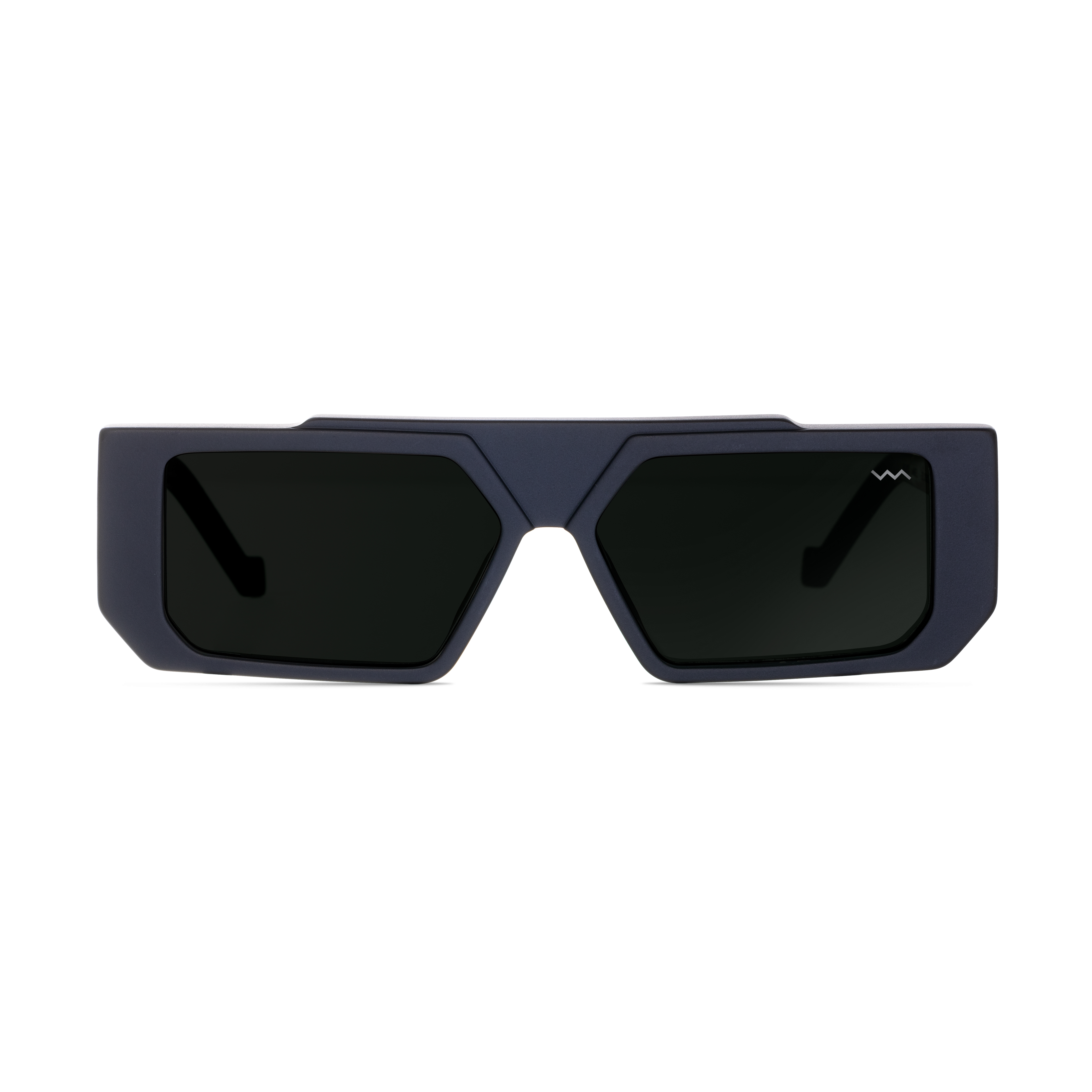 BL0003 Vava  Matte Black Rectangular Geometric Sunglasses for Unisex