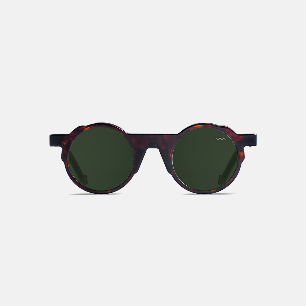 VAVA BL0002 Havana Sunglass for Unisex